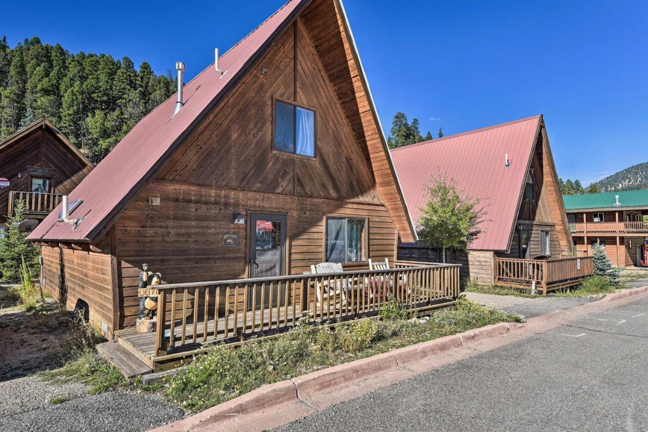 Ski-Inandski-Out Red River Cabin With Mtn Views! Екстериор снимка